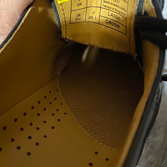 Dr. Martens Black Leather Women's Flats - Picture 2 of 4